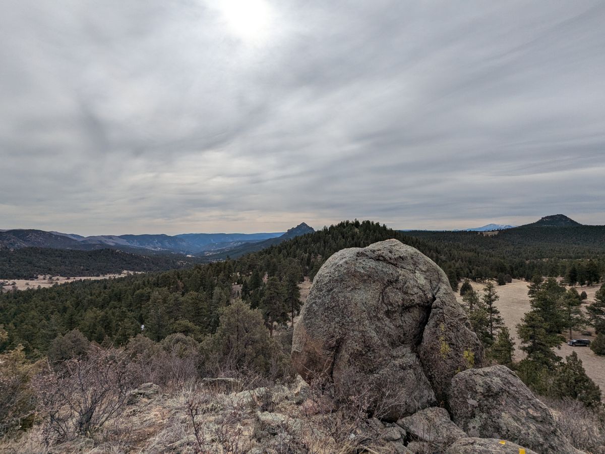 View from tee pad #6